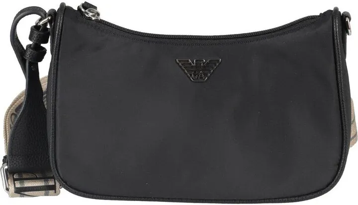 Logo Plaque Shoulder Bag