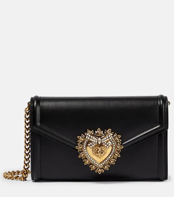 Devotion leather shoulder bag