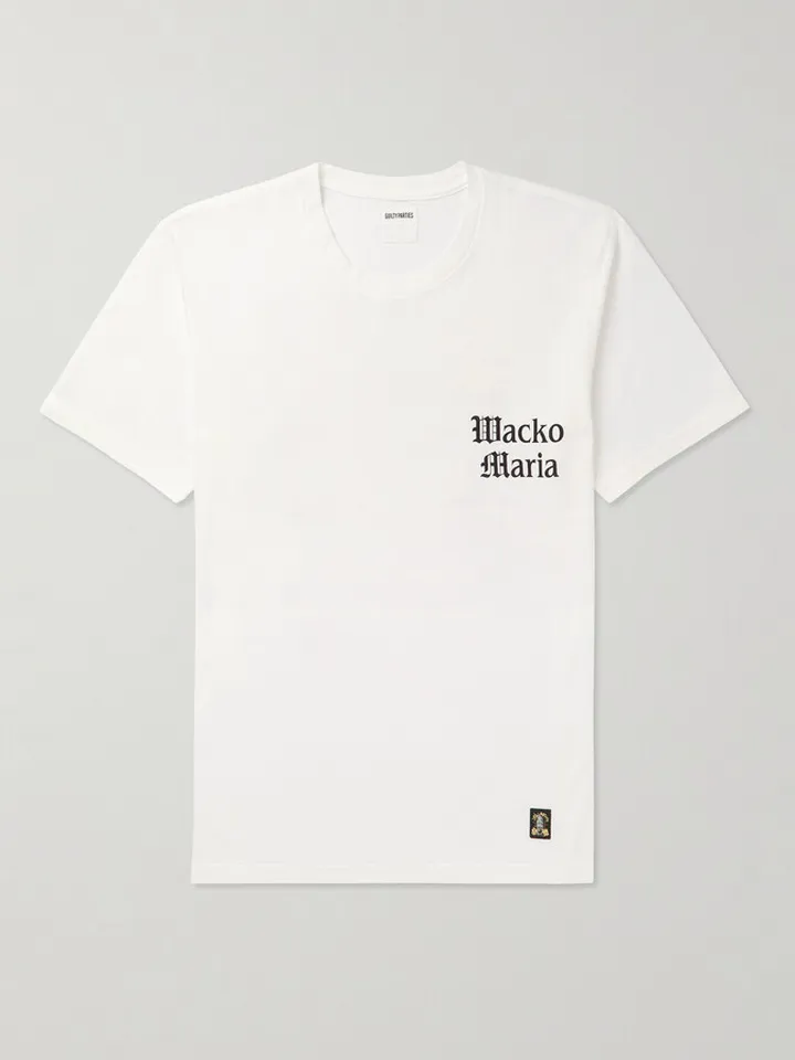 + Tim Lehi Logo-Print Cotton-Jersey T-Shirt