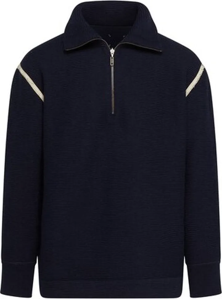 Zipped sweater