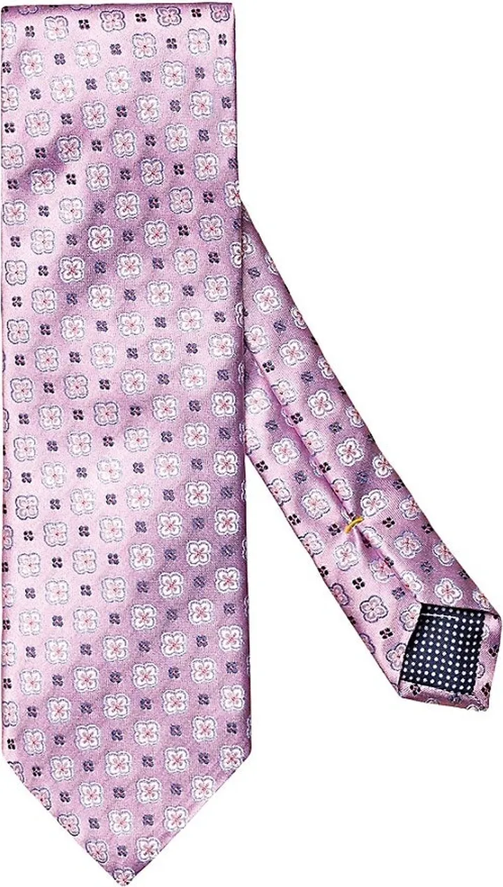 Geometric Silk Tie