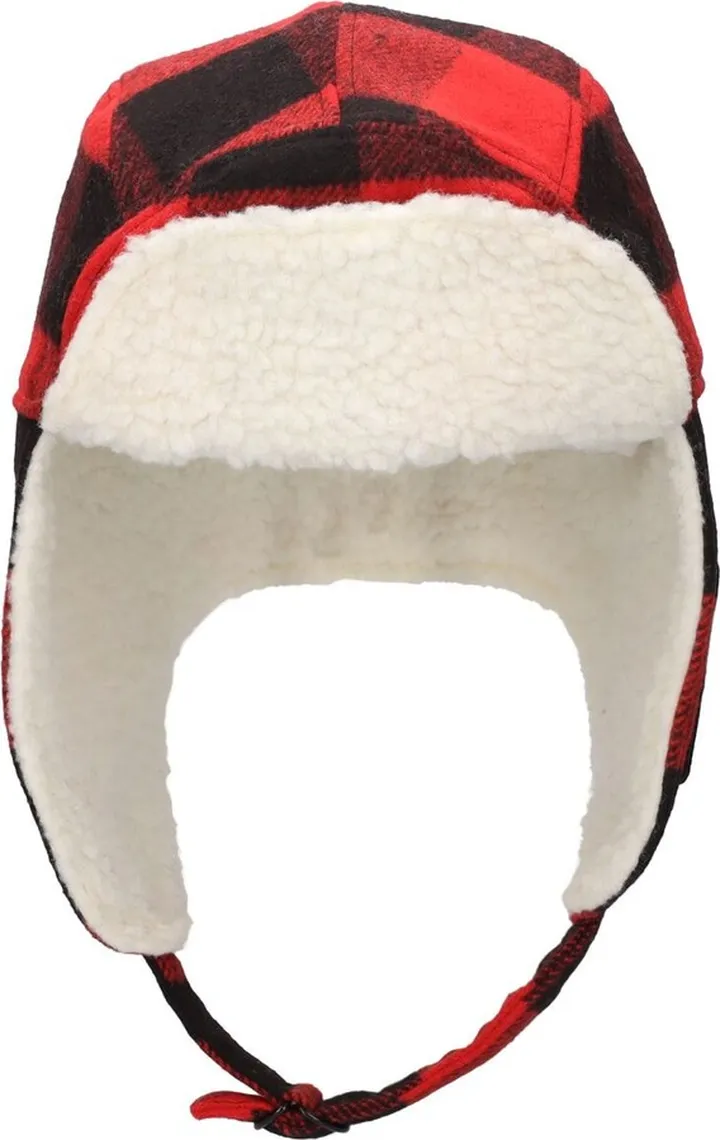 Fluffalo plaid hat