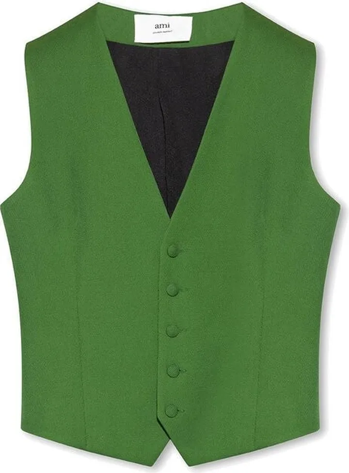 AMI Paris V-Neck Tailored Gilet