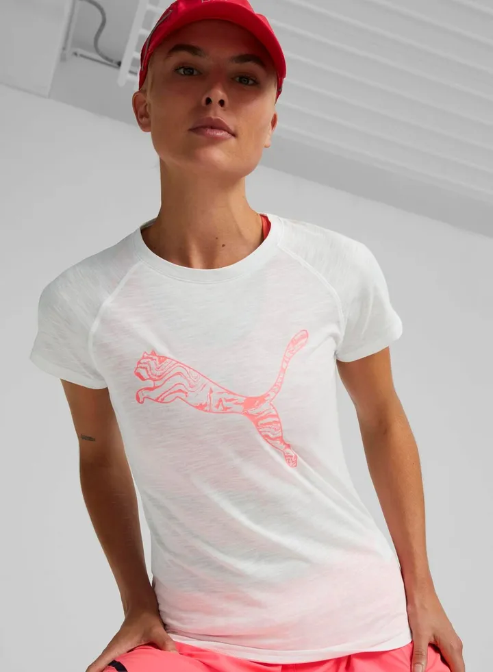 RUN LOGO women t-shirt
