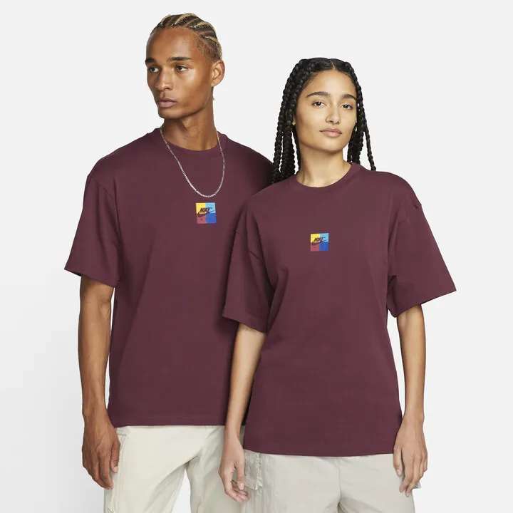 Nike Unisex Air "Goddess" T-Shirt in Red