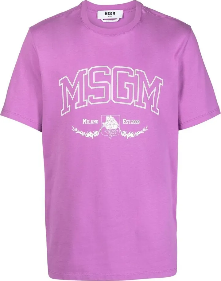 logo print cotton T-shirt