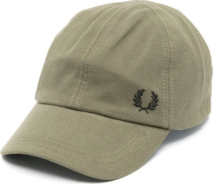 Crest-Embroidered Cap