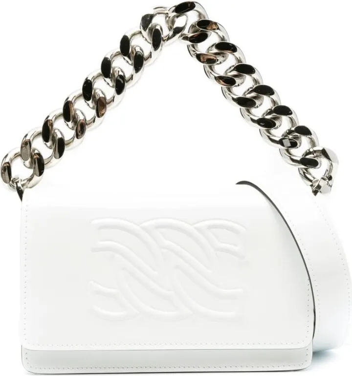 C-Chain leather crossbody bag