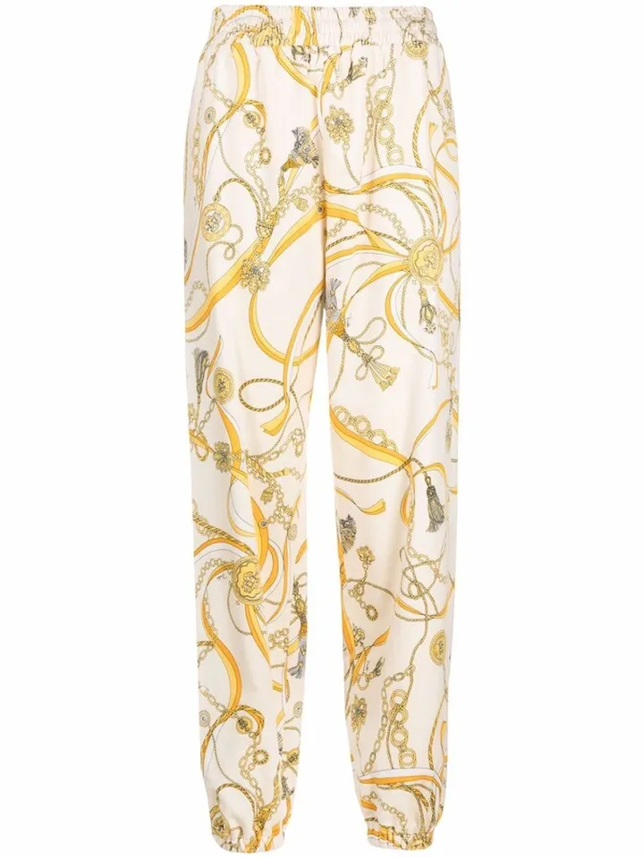Nappine-print track pants
