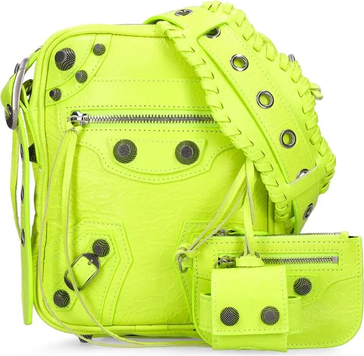 Le Cagole leather crossbody bag