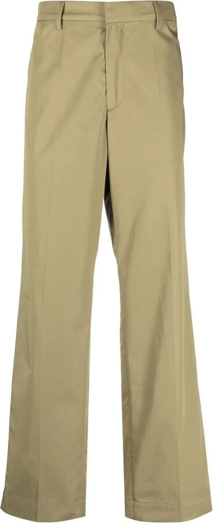 Wide-Leg Chinos
