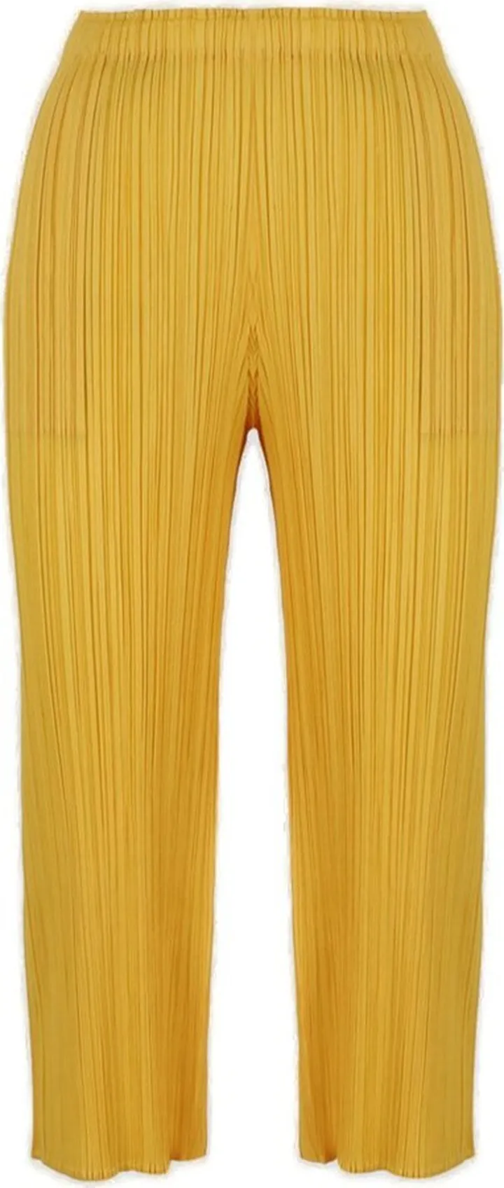 Pleats Please By Issey Miyake High Waist Pleated Trousers