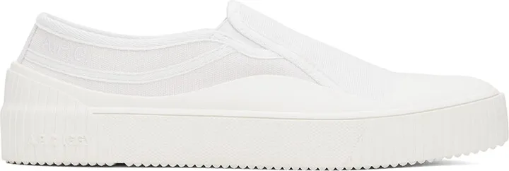 A.P.C. White Iggy Sneakers