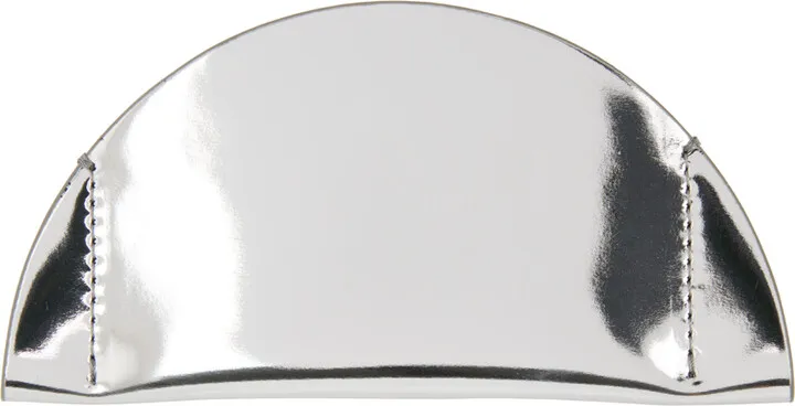MM6 Maison Margiela Silver Origami 6 Card Holder