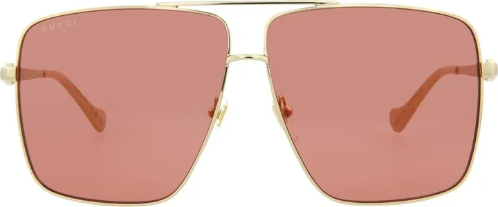 63mm Oversize Sunglasses