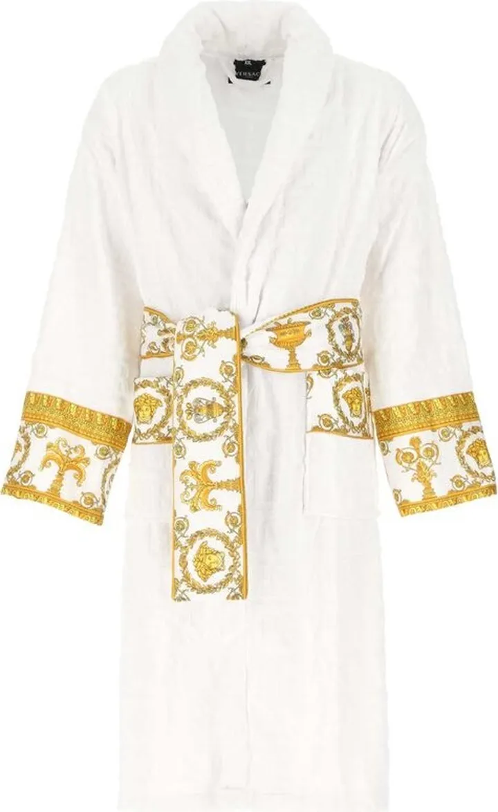 Versace Barocco Detail Bathrobe