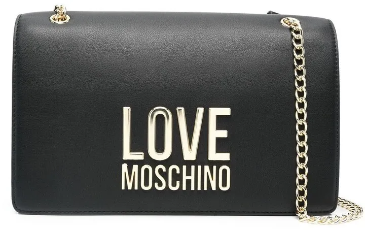 Logo-Plaque Shoulder Bag