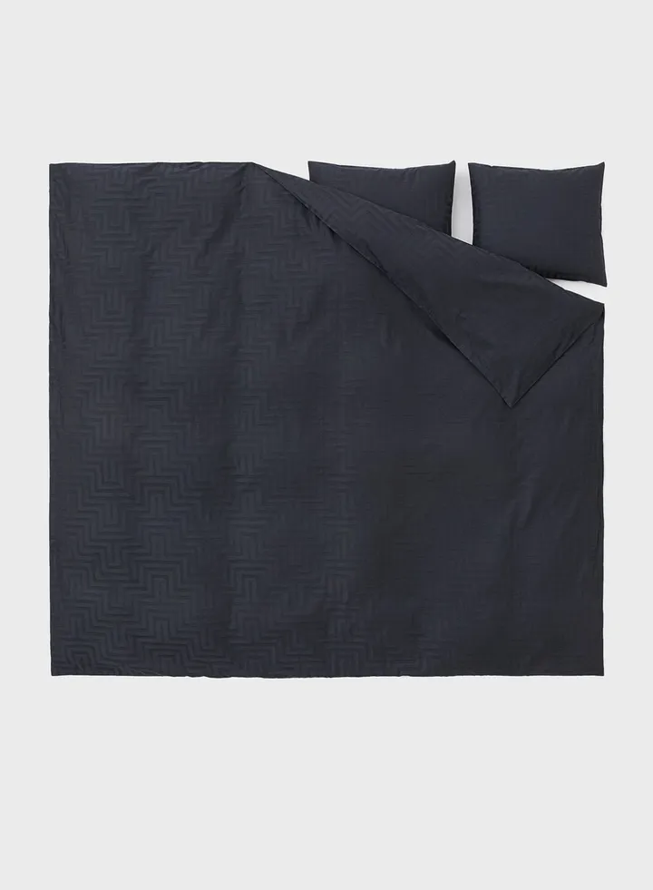Cotton Satin Duvet Cover Set-240X220 50X80