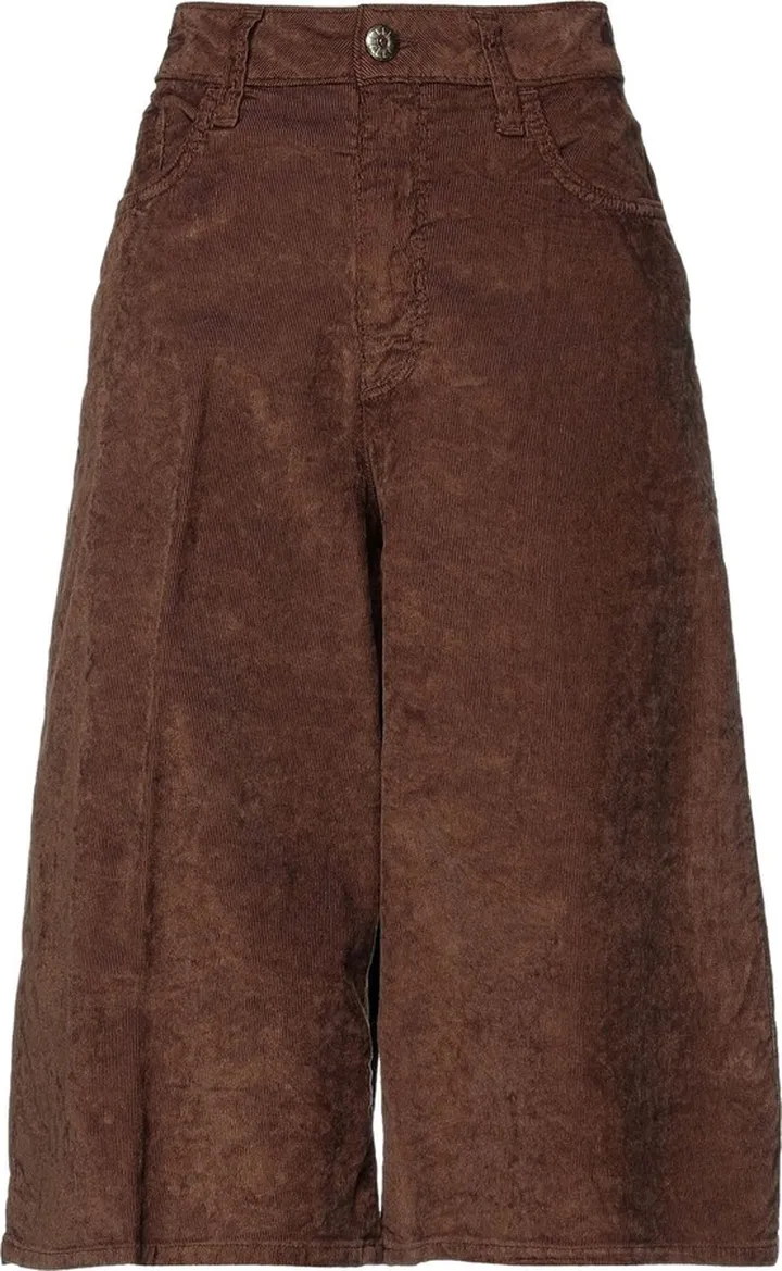 Cropped Pants Brown