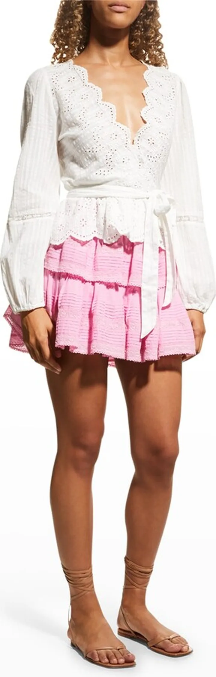 Ruffled Mini Skirt