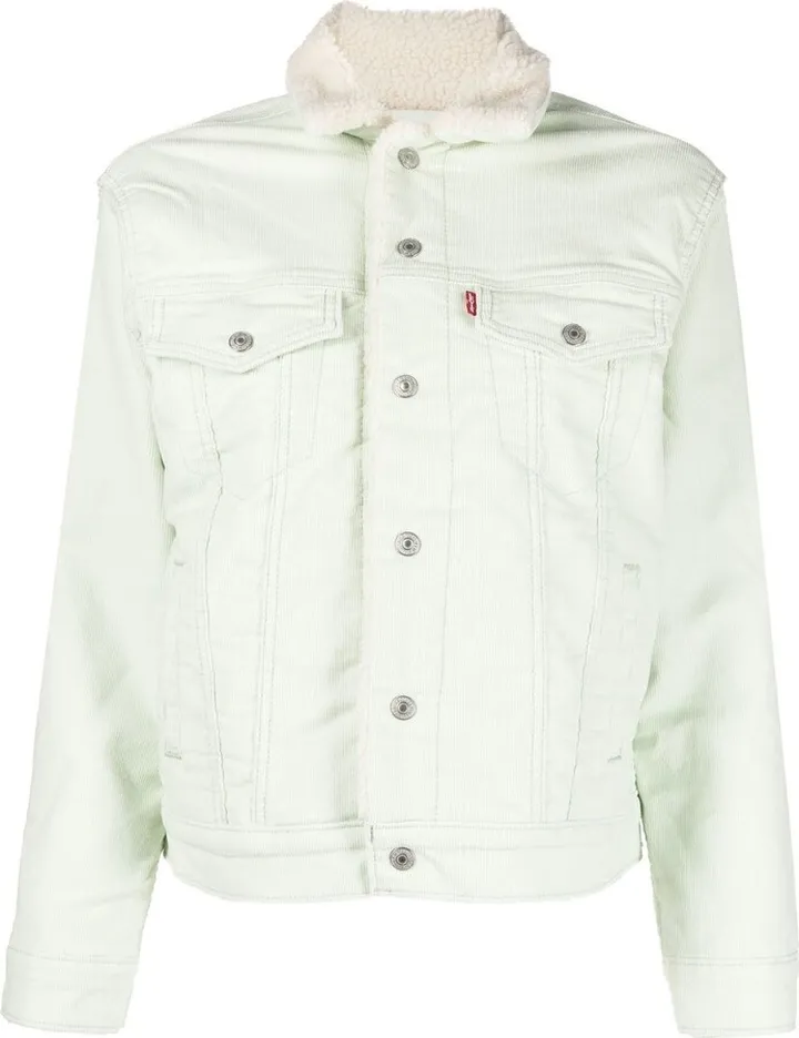 Faux-Shearling Trucker Jacket