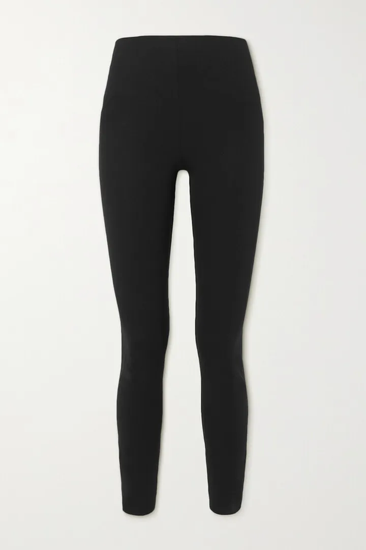 The Row - Wistworth Stretch-ponte Skinny Pants - Black