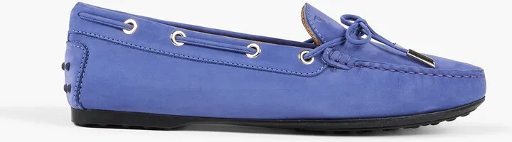 Heaven Laccetto suede loafers