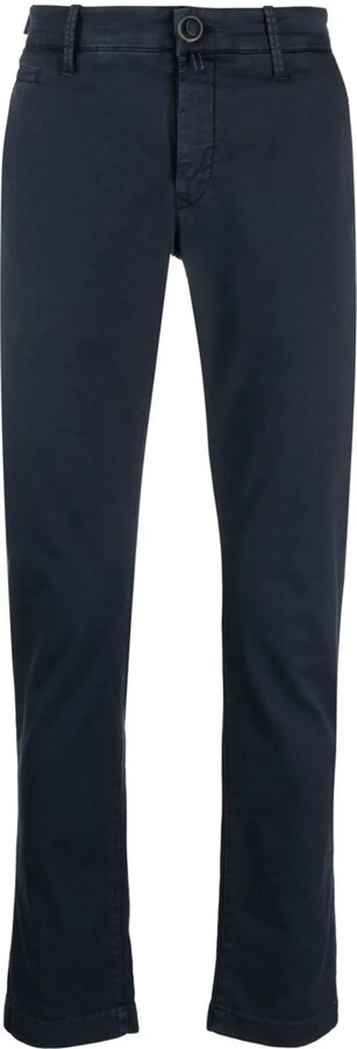Low-Rise Straight-Leg Trousers