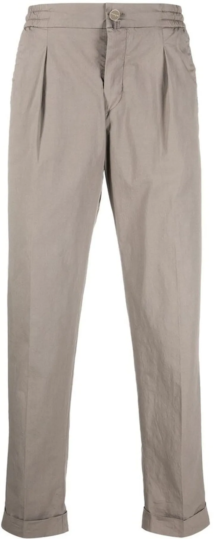 Logo-Patch Tapered Trousers
