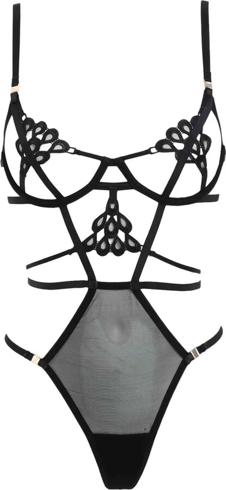 Lingerie Bodysuit Black
