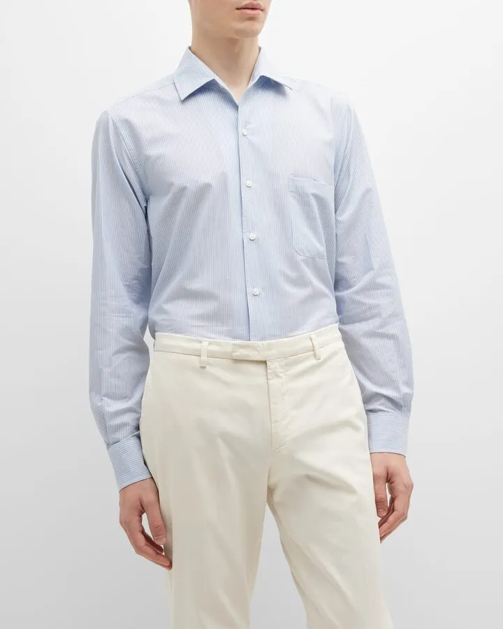 Men's Andre Pinstripe Sport Shirt
