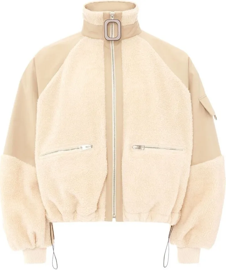 Neutral Rembrandt Bomber Jacket