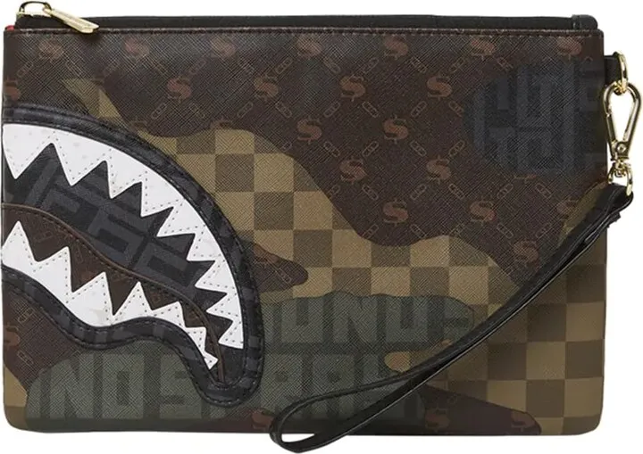 Camo Branded Pouchette