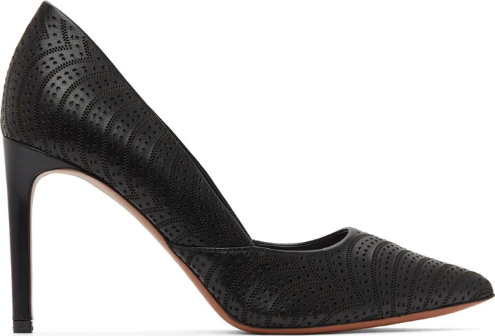 ALAÏA Black Vienne Vague Heels