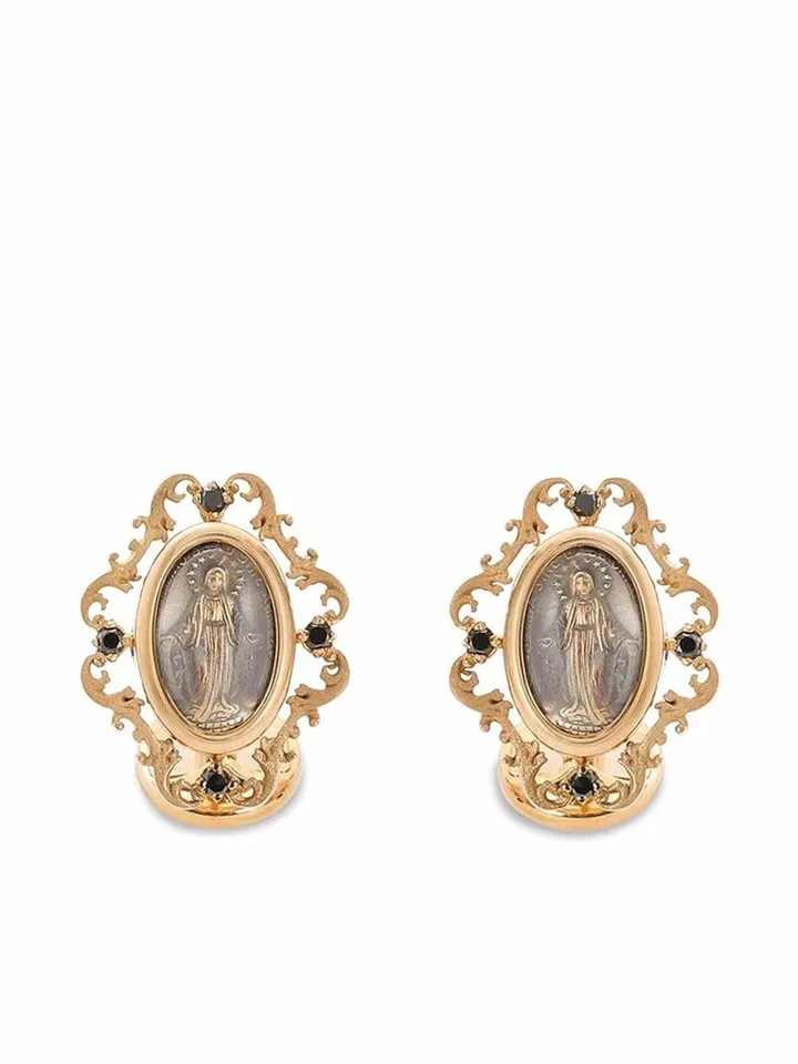 Engraved-Statue Cufflinks
