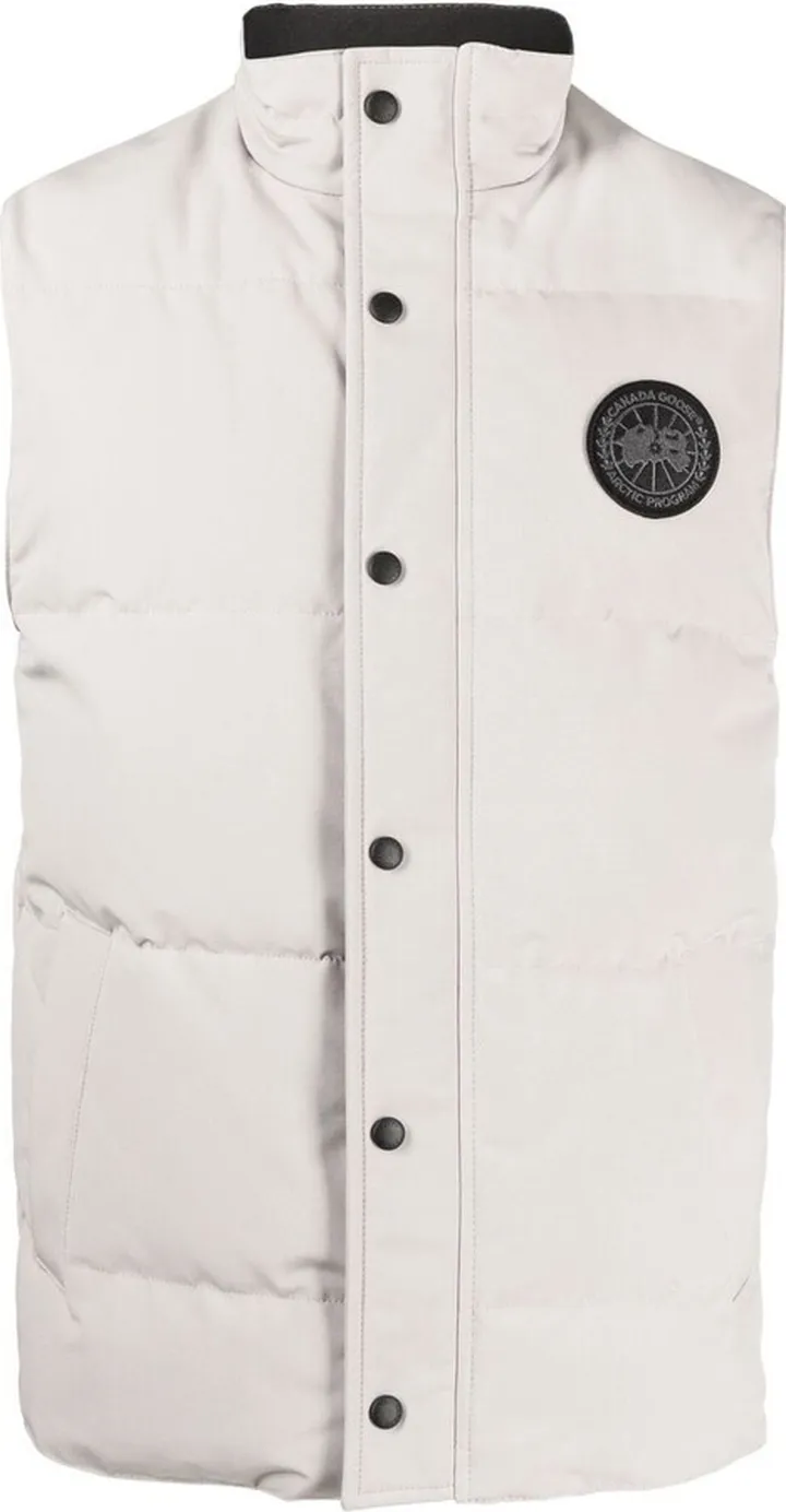 Garson logo-patch gilet