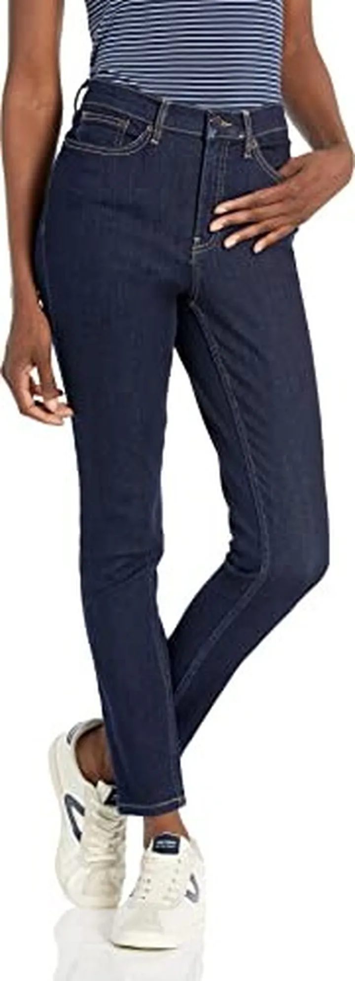 Calvin Klein Women's Hi Rise Slim Crop Denim