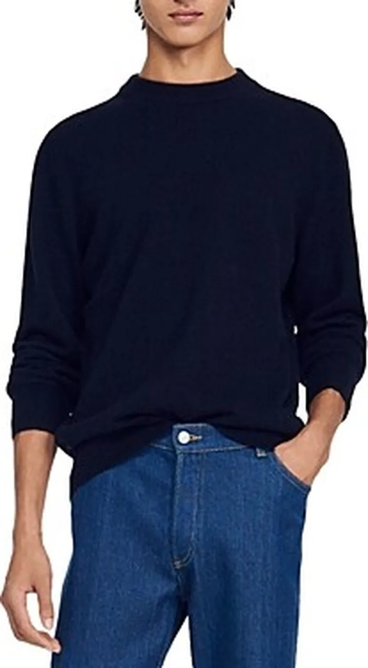 Sandro Unisex Industrial Cashmere Sweater