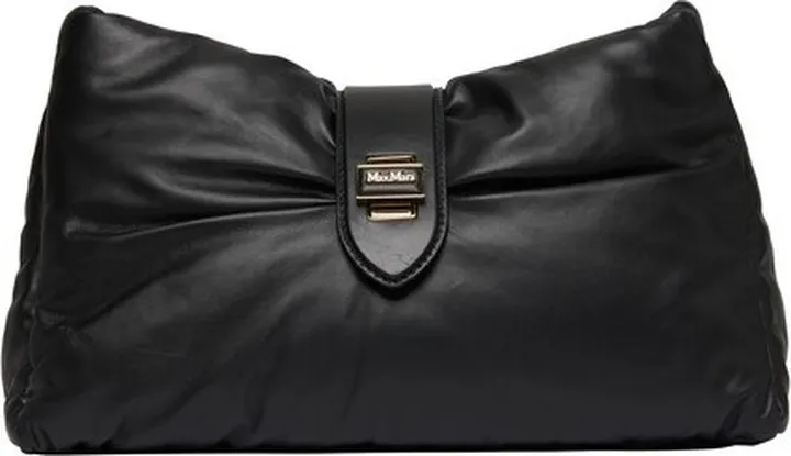 Maxi nappa leather clutch bag Cuscino