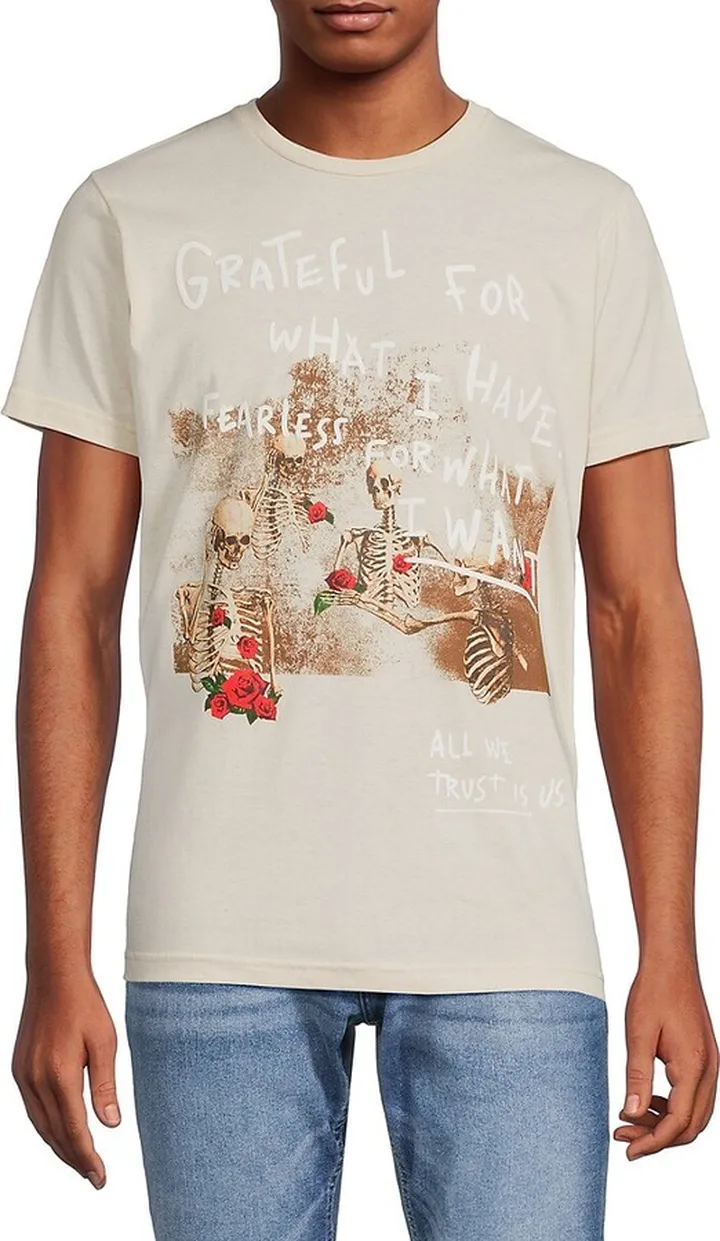 Grateful Roses Graphic Tee