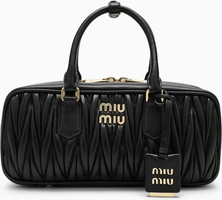 Black Nappa Bowling Bag