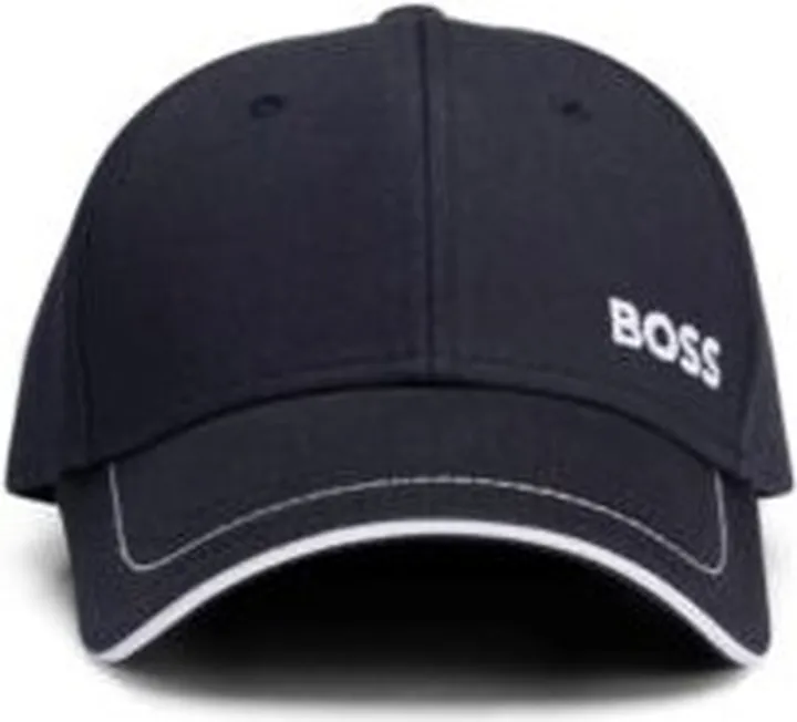 Cotton-twill cap with logo detail