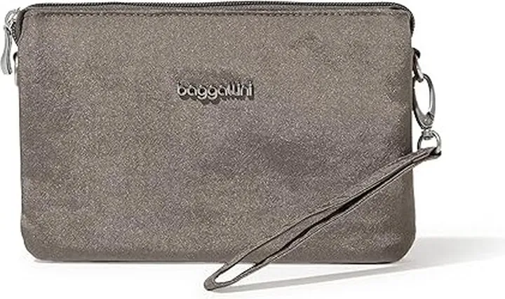 Baggallini The Only Mini Bag (Sterling Shimmer) Handbags