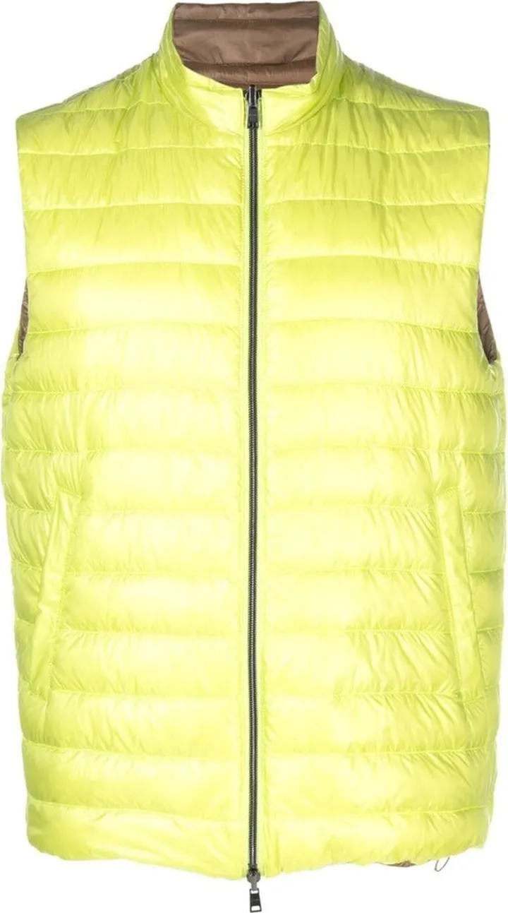 Quilted Reversible Down Gilet