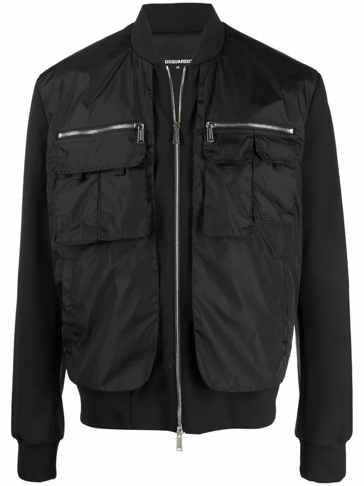 Patch Pocket Bomber Jacket