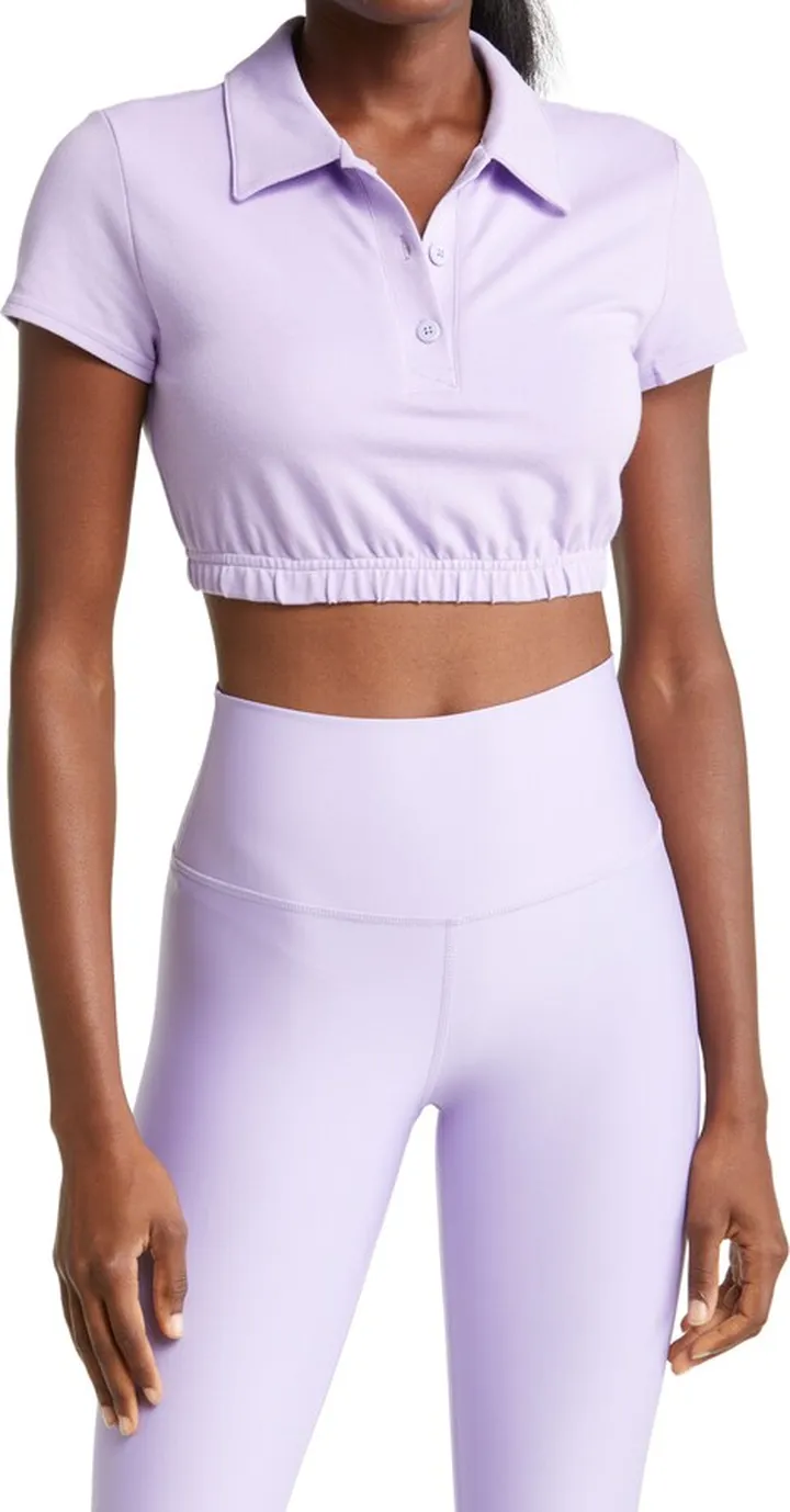 Prestige Crop Polo Shirt
