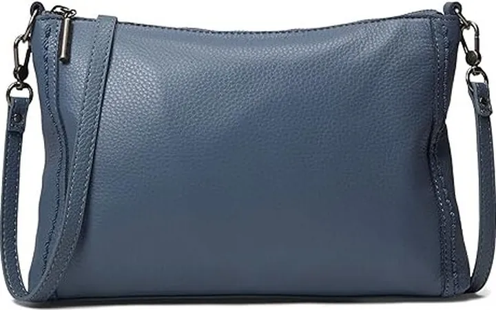 The Sak Lumi Leather 3-in-1 Crossbody (Black) Handbags