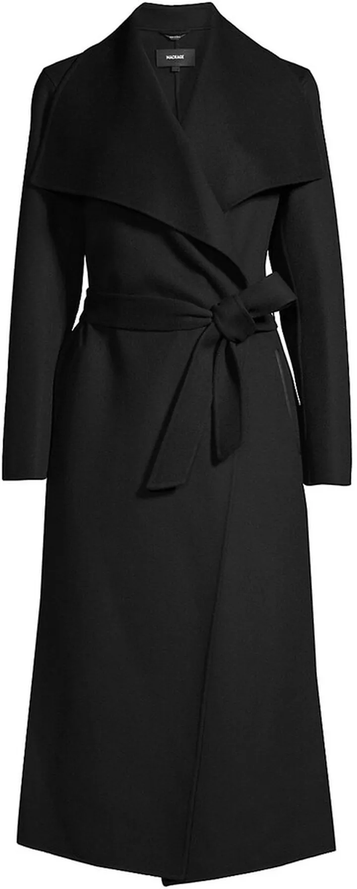 Belted Light Wool Coat