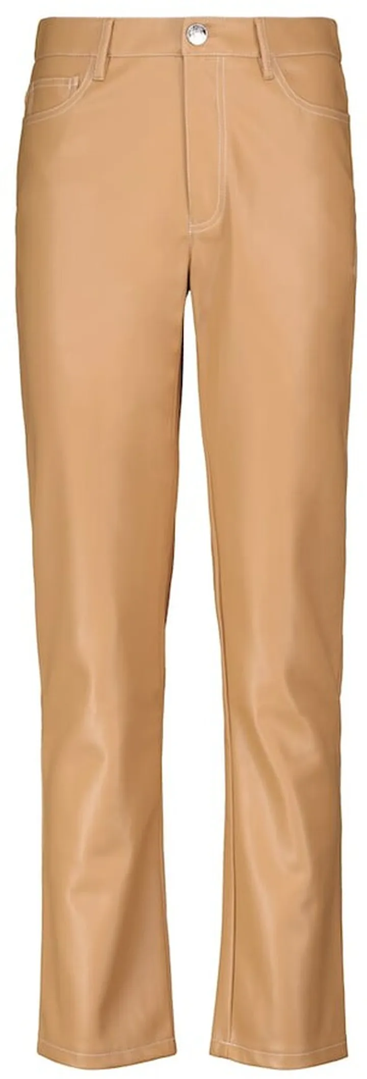 Elliot faux leather straight pants
