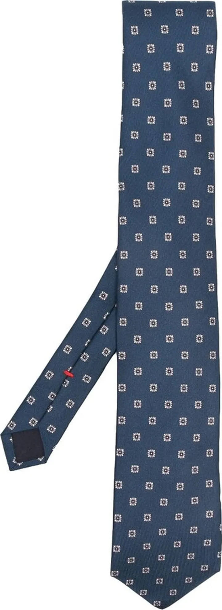 Floral-Print Silk Tie